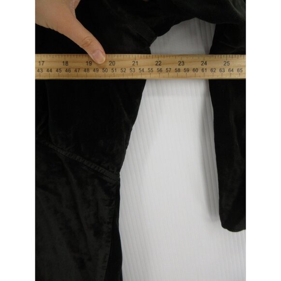 CP Shades Top Medium Sausalito Velvet Blouse Cottage Whimsigoth VTG - Picture 5 of 10